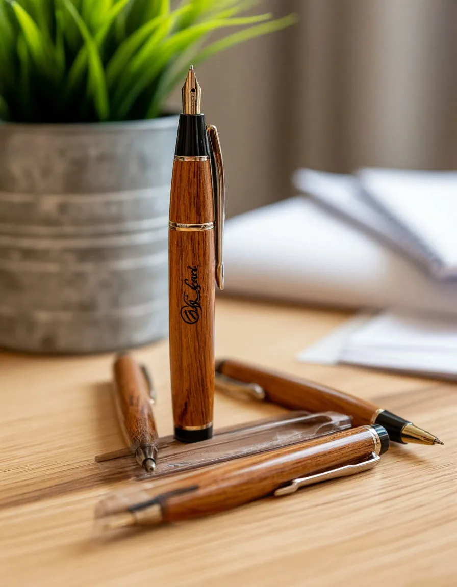Почему заказывают деревянные ручки с логотипом именно в SCRIBBLE HUB